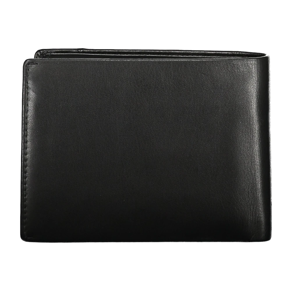 Valentino by Mario Valentino Herenportemonnee met Muntvak en Kaartsleuven Black Heren