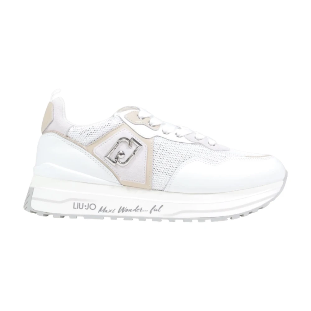 Liu Jo Maxi Wonder 01 Ba6009px077 - Female - Sneakers - White - 8 Uk - Shoes