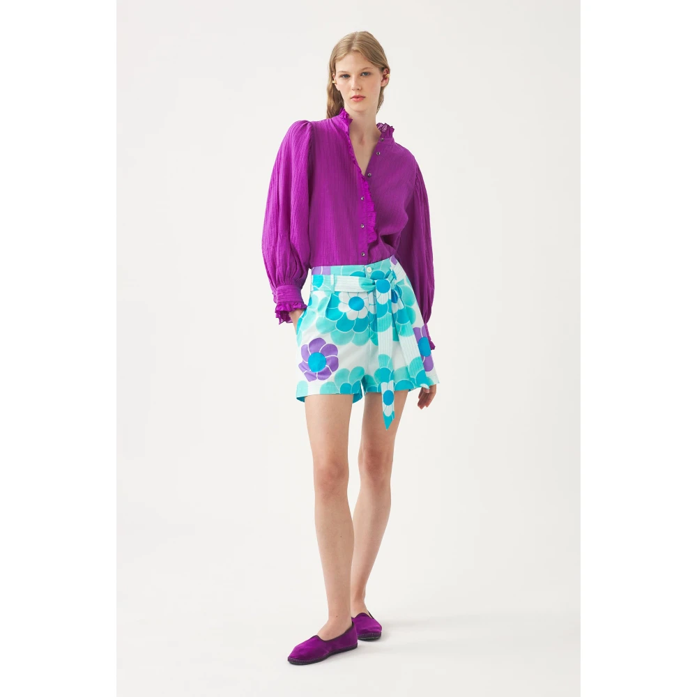 Antik batik High-waisted print shorts Suny Multicolor Dames