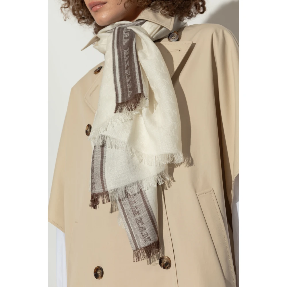 Max Mara Sjaal Madre Beige Dames