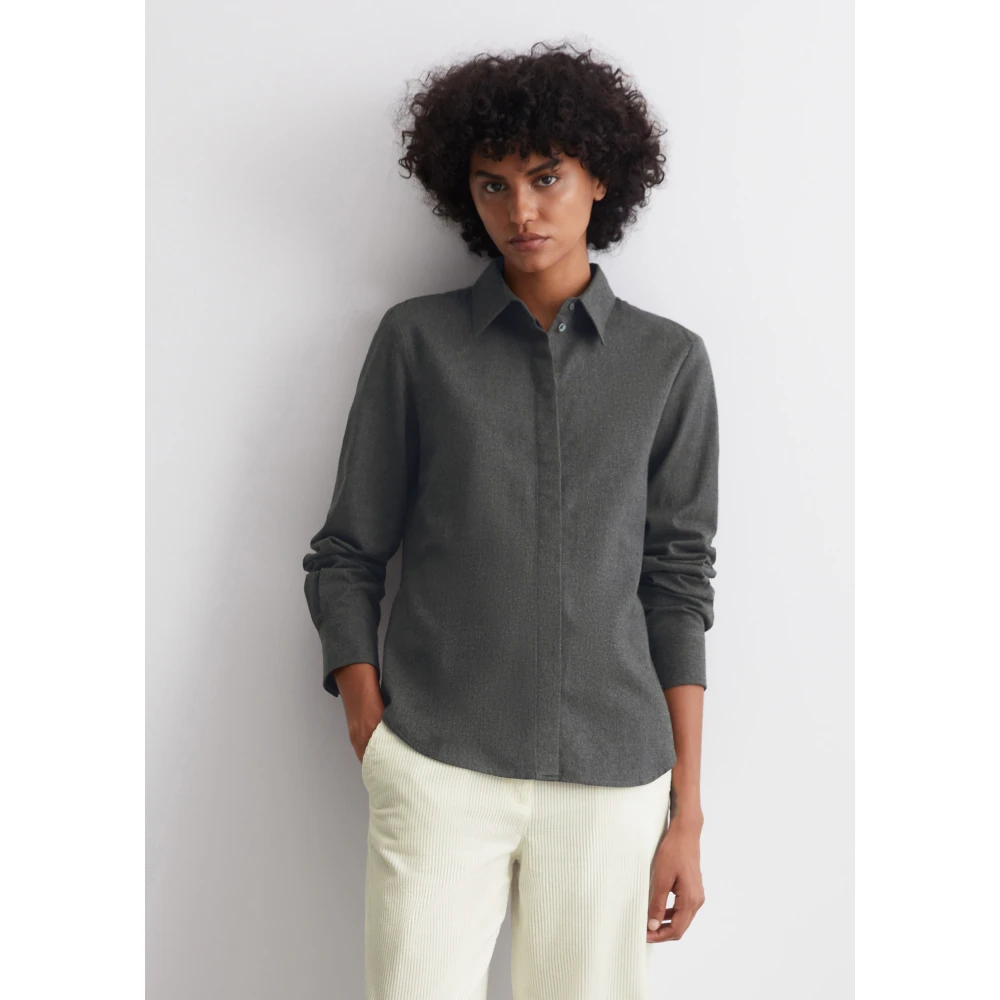 Marc O'Polo Blouse gevormd Gray Dames