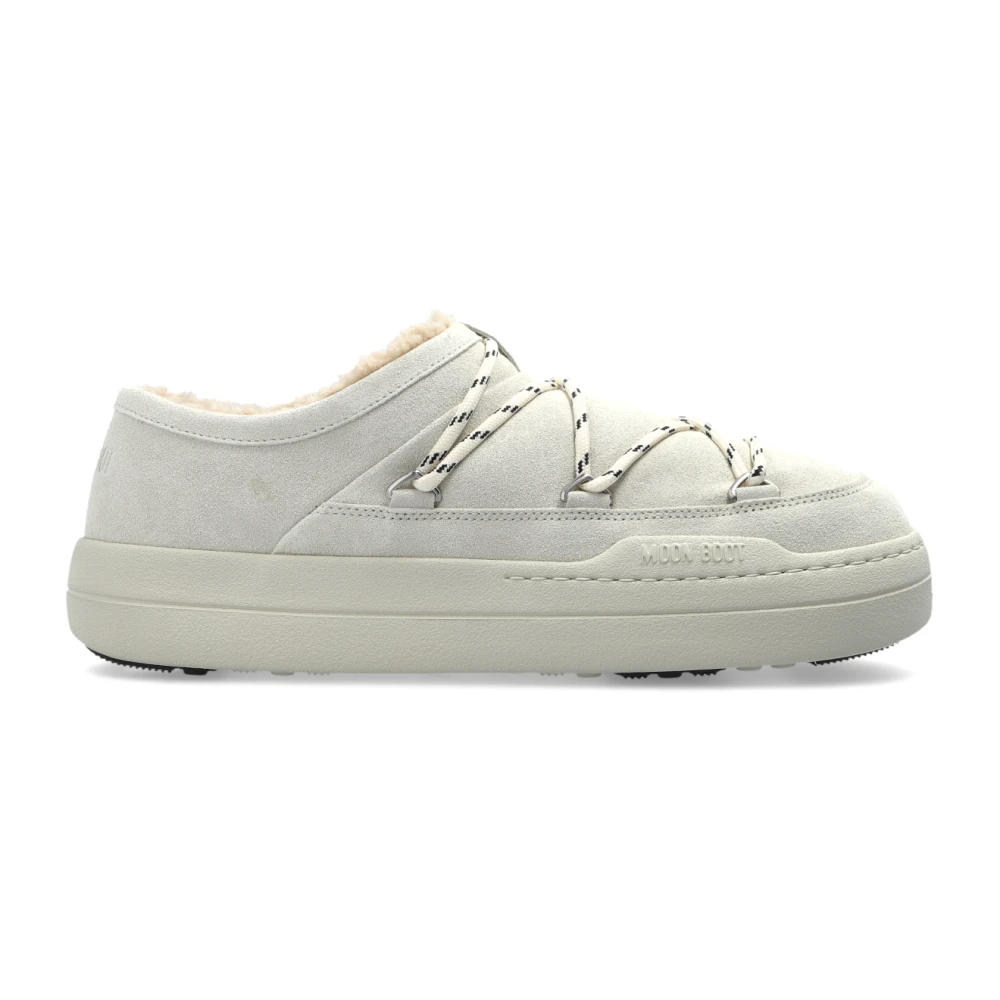 Moon Boot Men's Beige Park Slipper