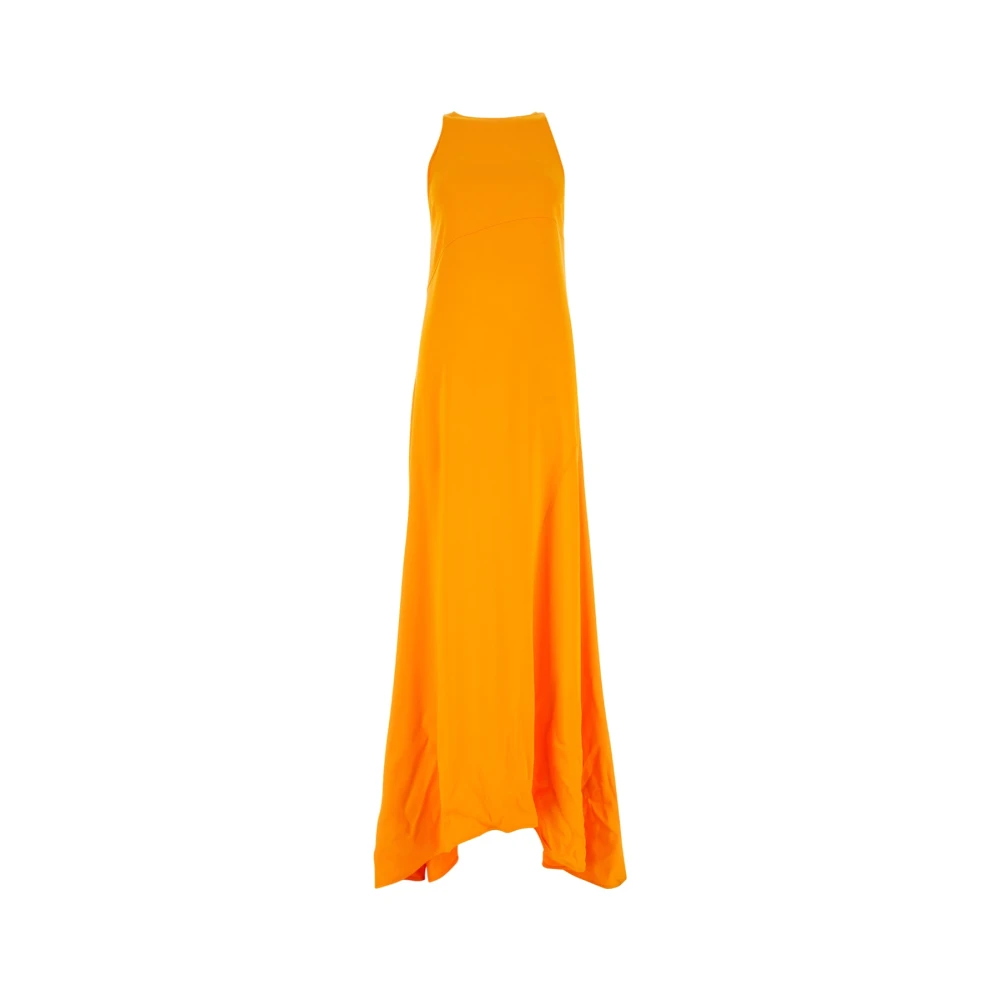 Jil Sander Lange jurken Orange Dames