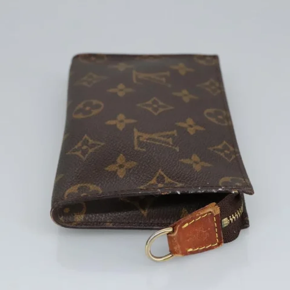 Louis Vuitton Vintage Pre-owned Canvas pouches Brown Dames