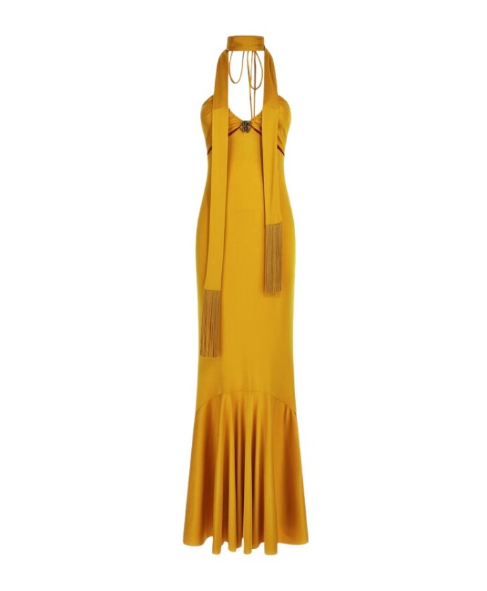 robe-jaune-epaules-denudees-fabriquee-en-italie