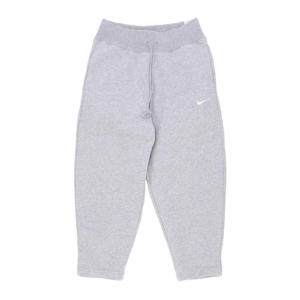 Nike Fleece Tracksuit Pants Curved Gray, Dam