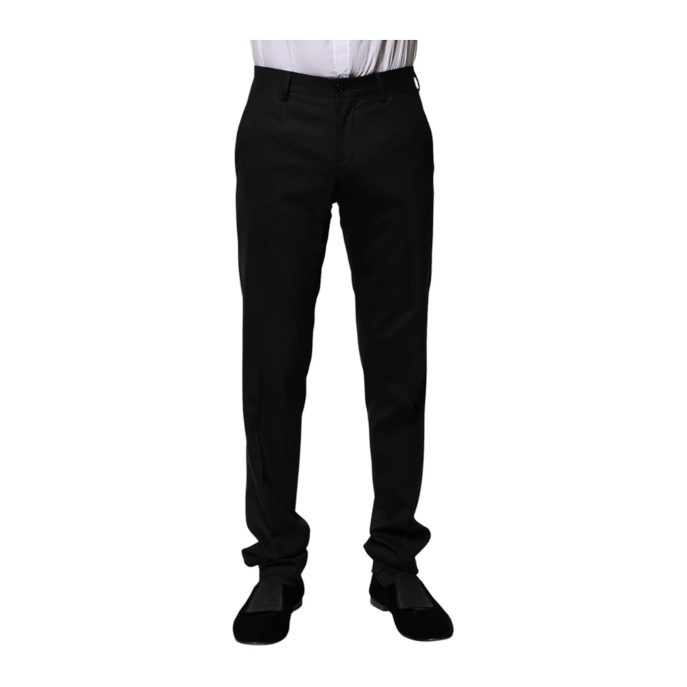 Dolce & Gabbana Dress Trousers Classic Style - Male - Suit Trousers - Black - Xs - Trousers