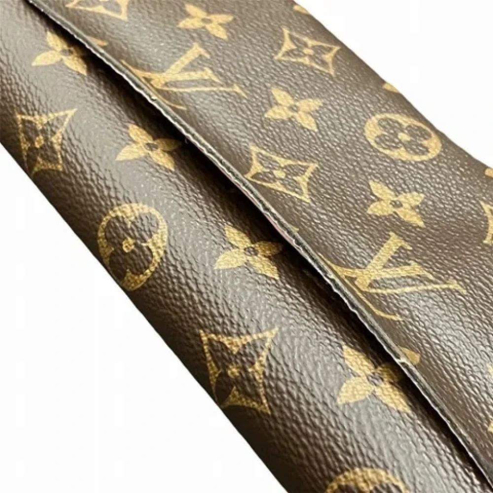 Louis Vuitton Vintage Pre-owned Canvas wallets Brown Dames