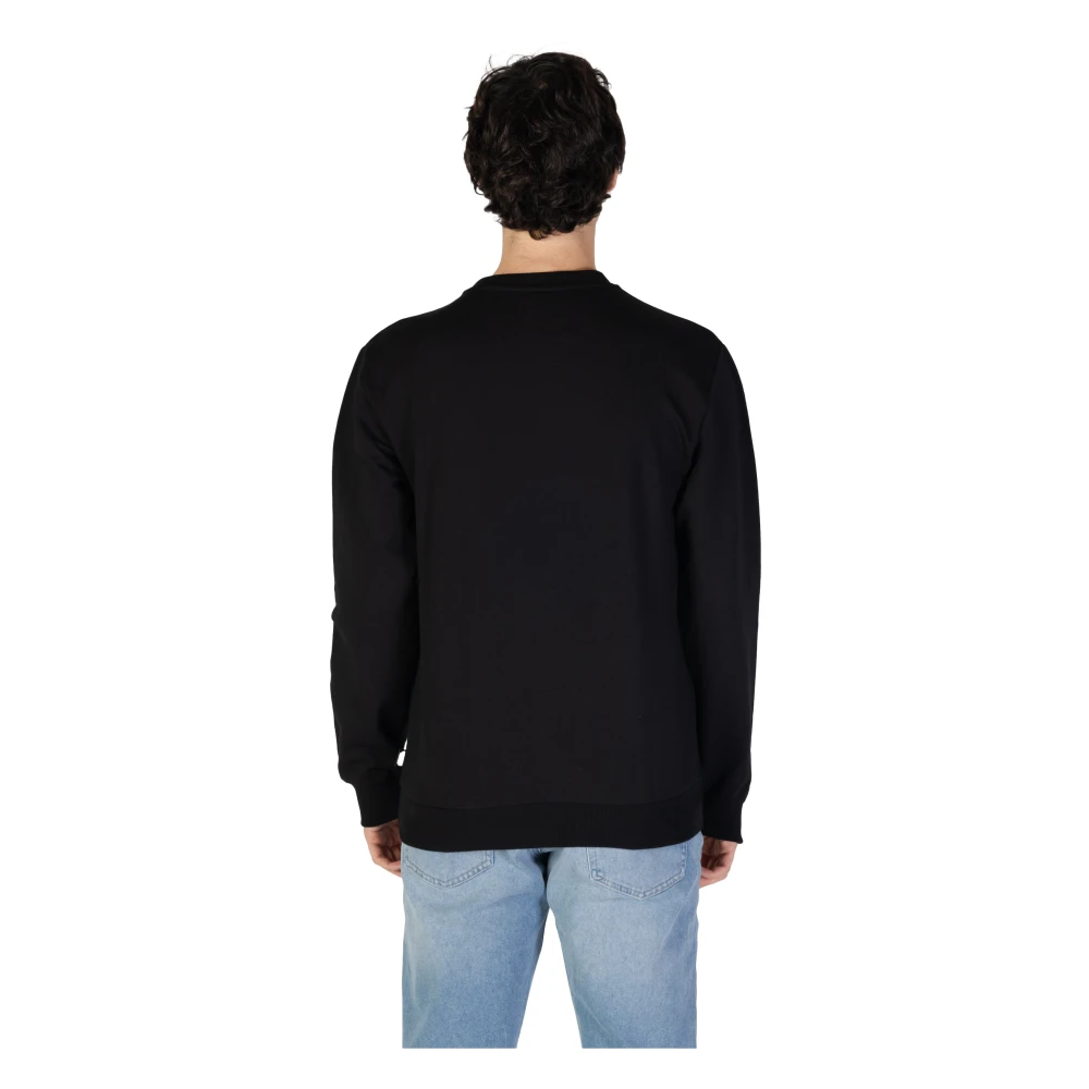 Moschino Heren Sweatshirt Herfst Winter Collectie Black Heren