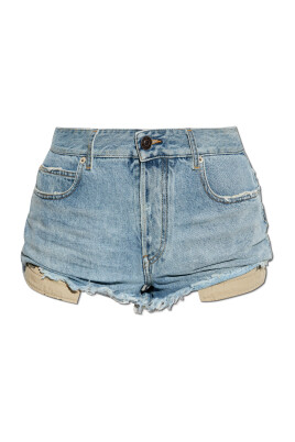 denim-shorts-med-vintage-effekt