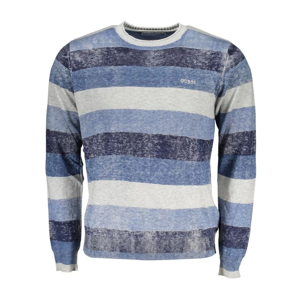 Guess Round-neck Knitwear Multicolor Heren