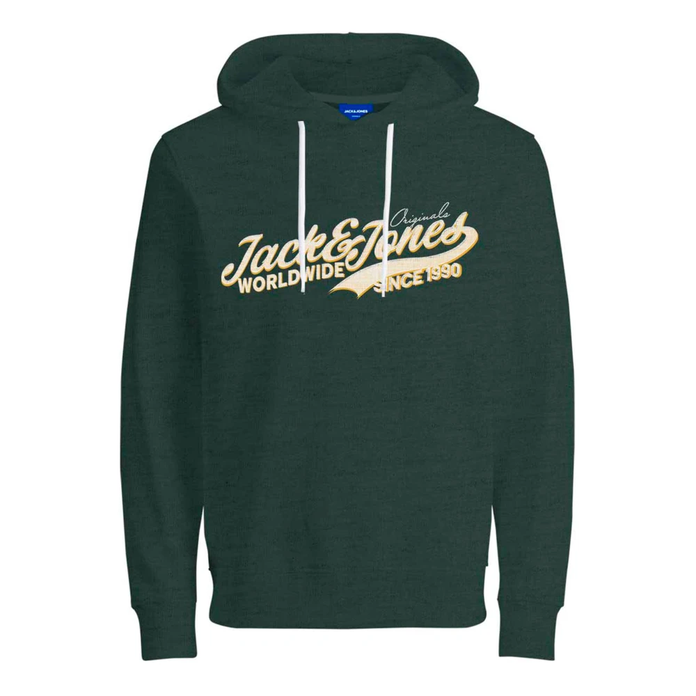 Jack & jones Comfort Fit Hoodie Sweater Green Heren