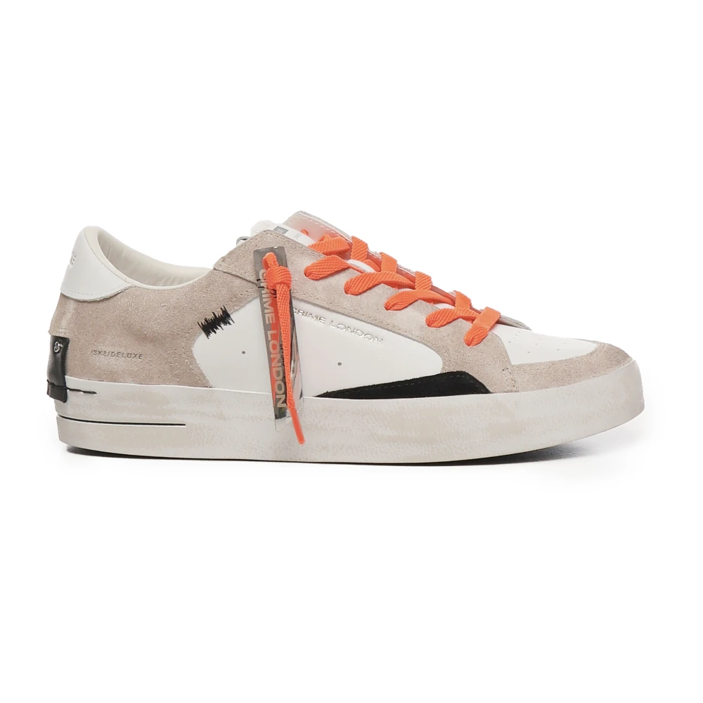 Desert Suede Sneakers mit fluoreszierenden Akzenten - Crime London - Modalova