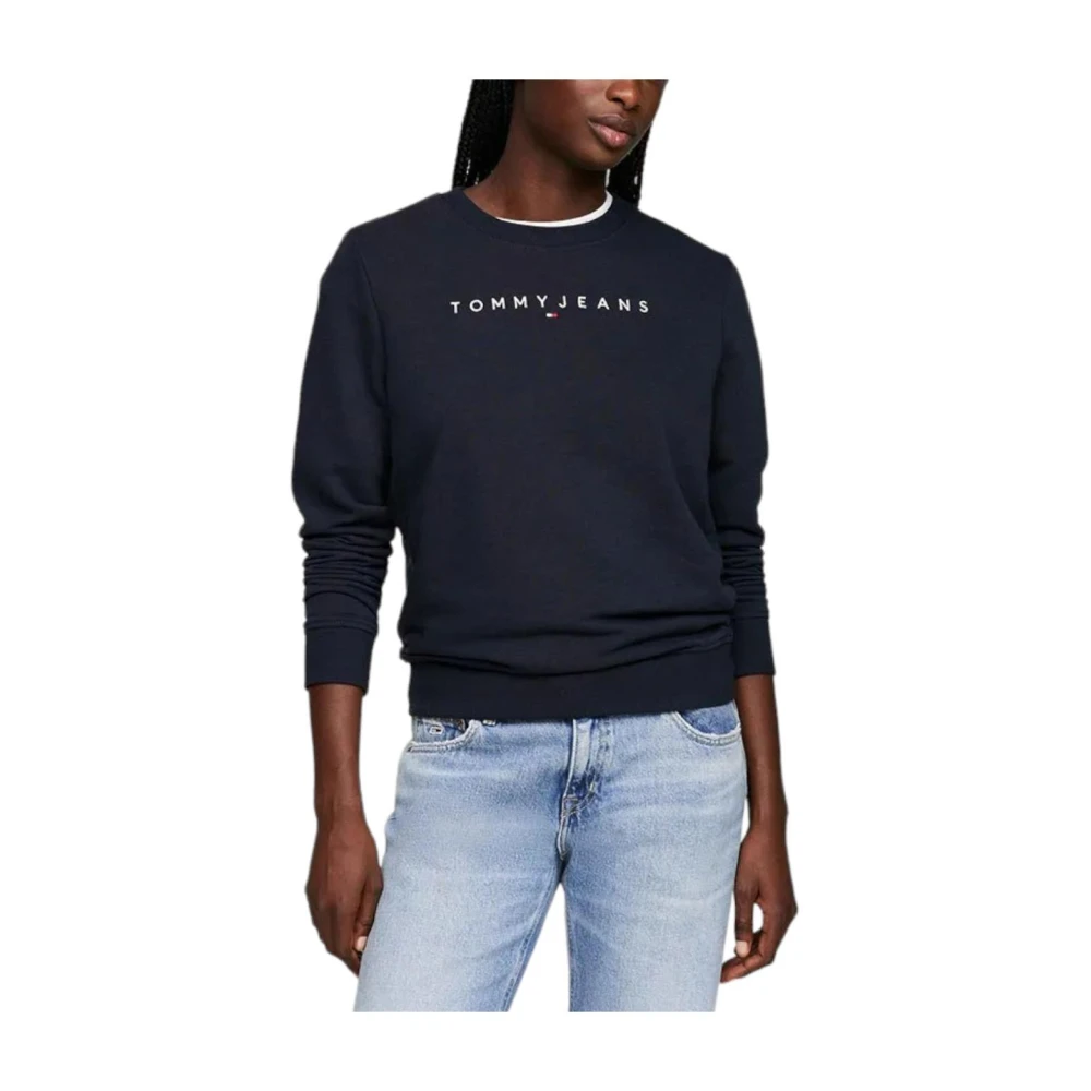 Tommy Hilfiger Lineaire Sweater Blue Dames