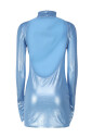 robe-bleue-a-col-haut