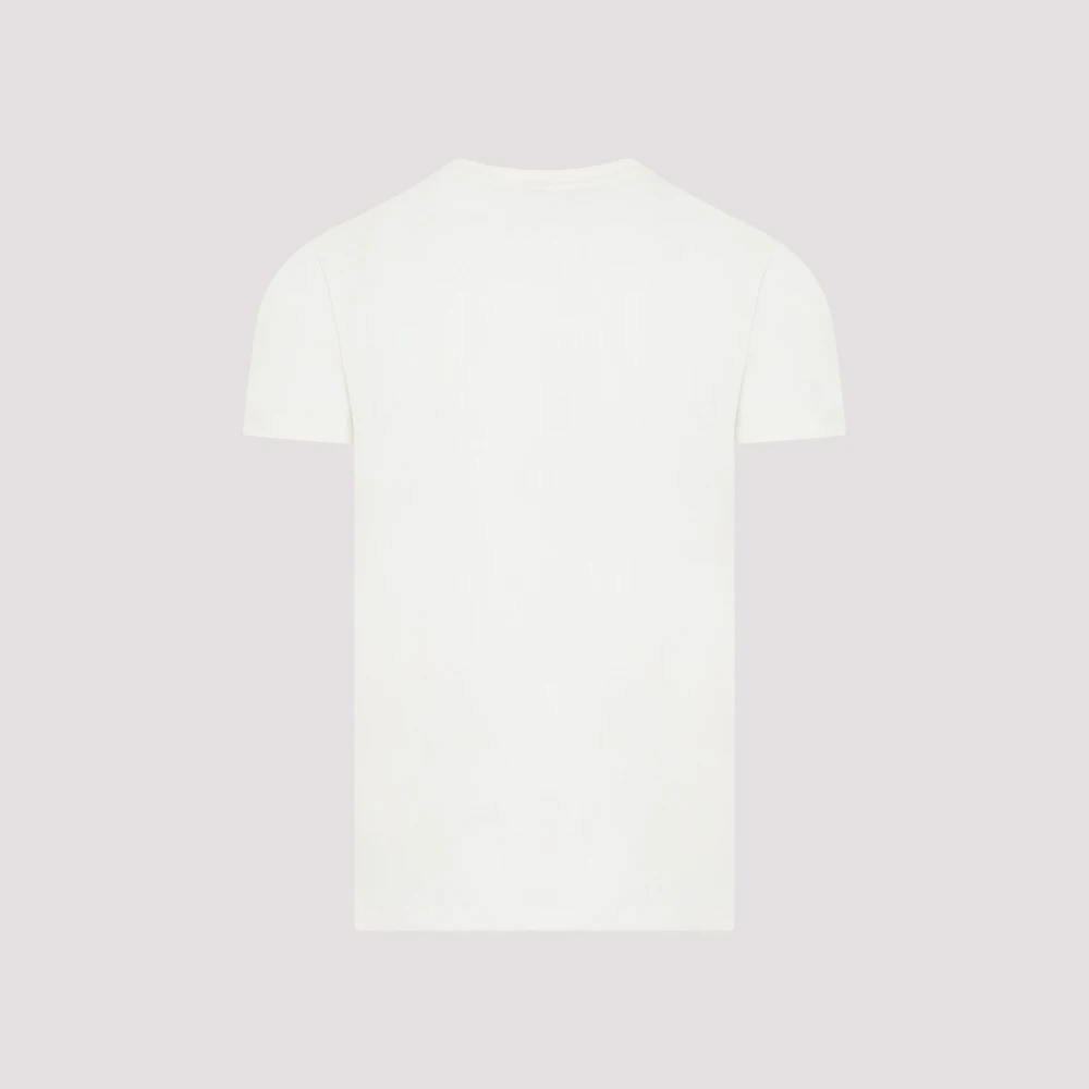 Vilebrequin Stijlvolle Stampa T-Shirt White Heren