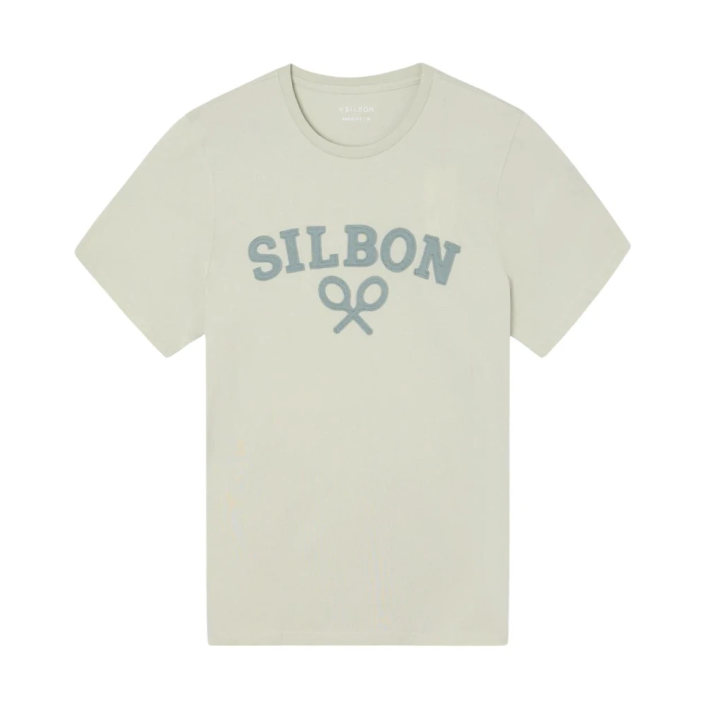 Silbon Green Minilogo T-Shirt - Male - T-Shirts - M - Tops