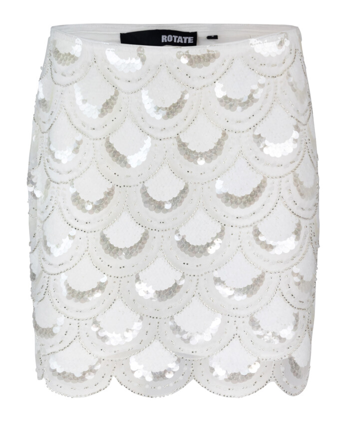 white-sequin-slim-fit-skirt