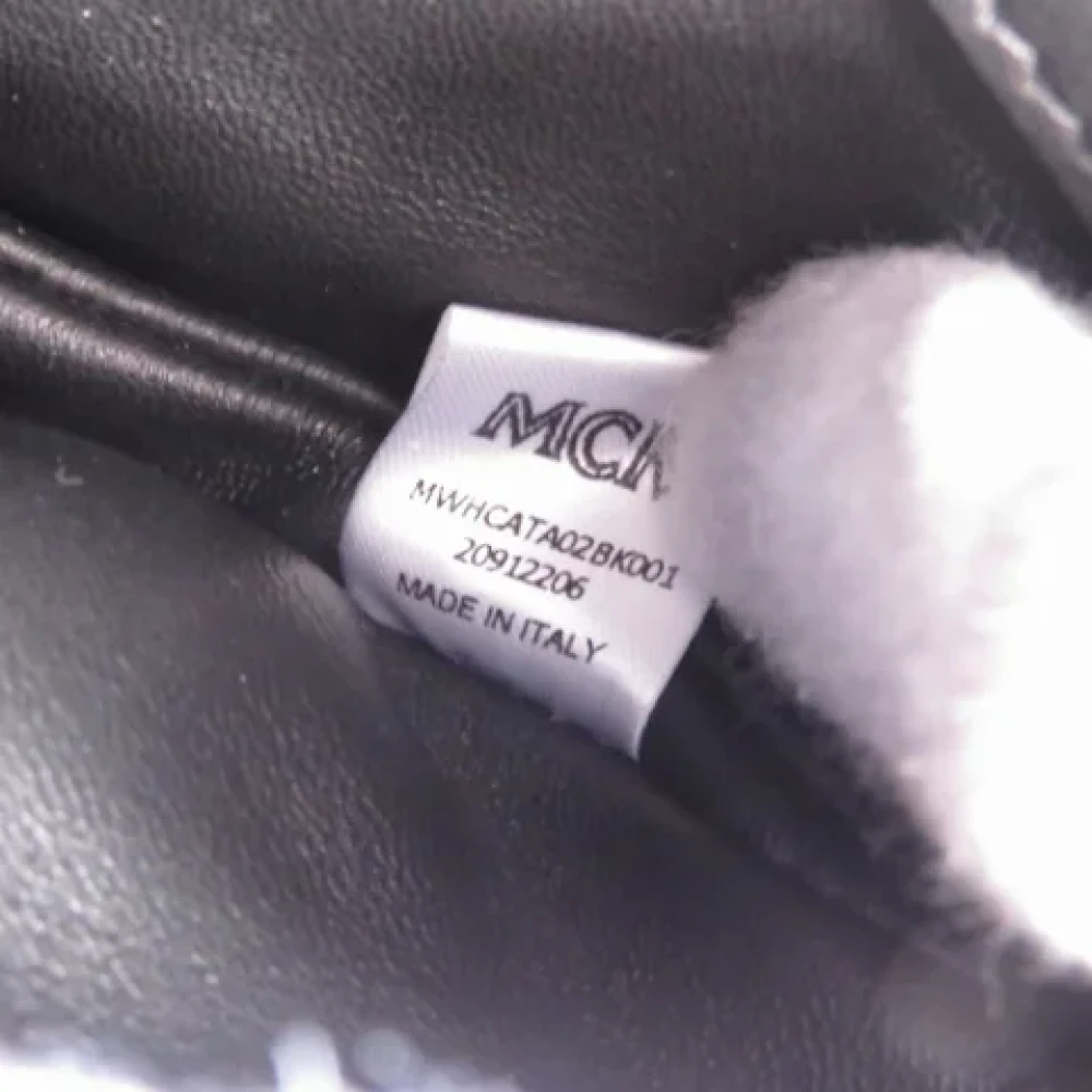 MCM Pre-owned Leather shoulder-bags Black Dames