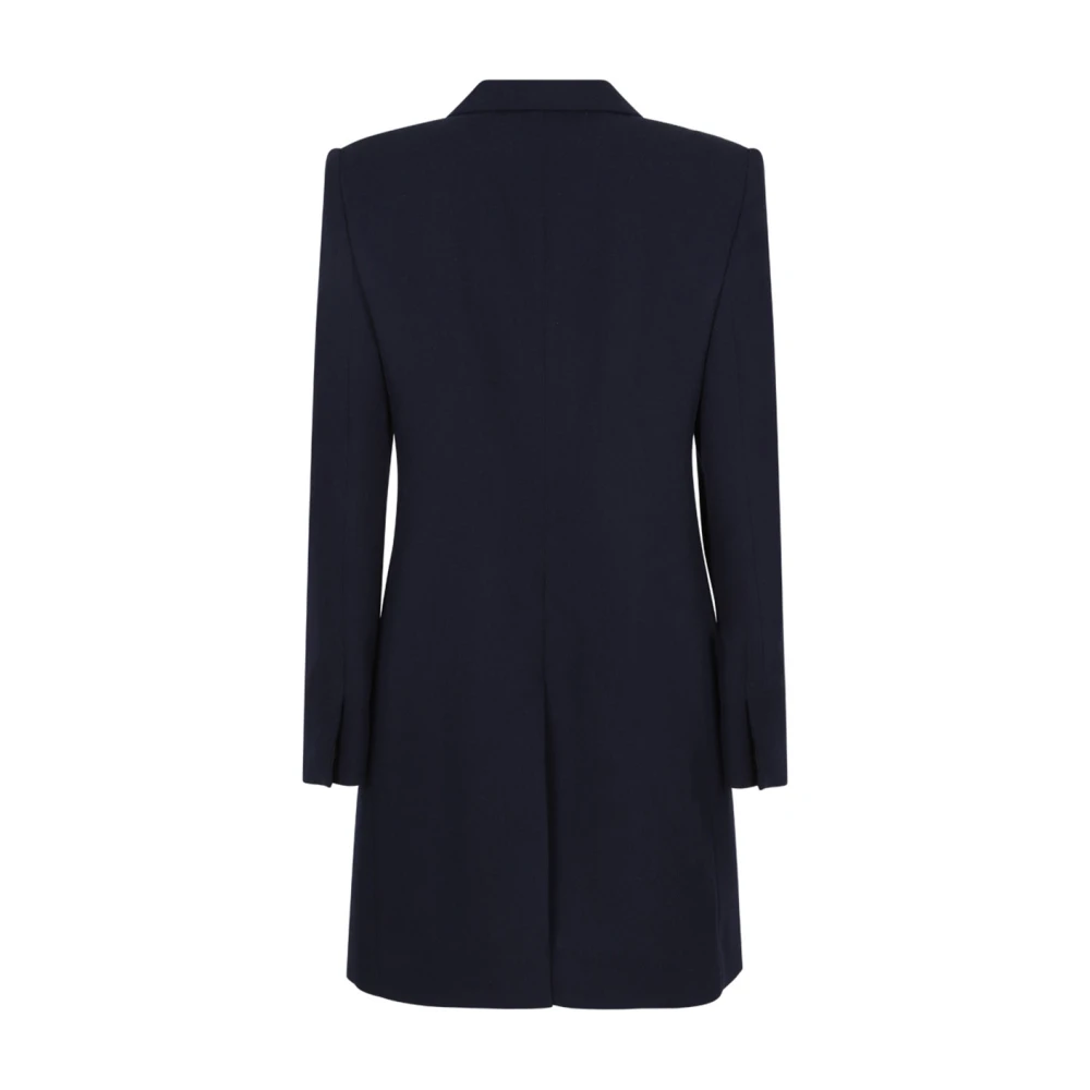 Givenchy Dubbelzijdige Voyou Wollen Jas Blue Dames