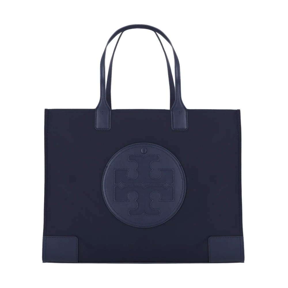 TORY BURCH Blauwe Shopper met Handvatten Blue Dames