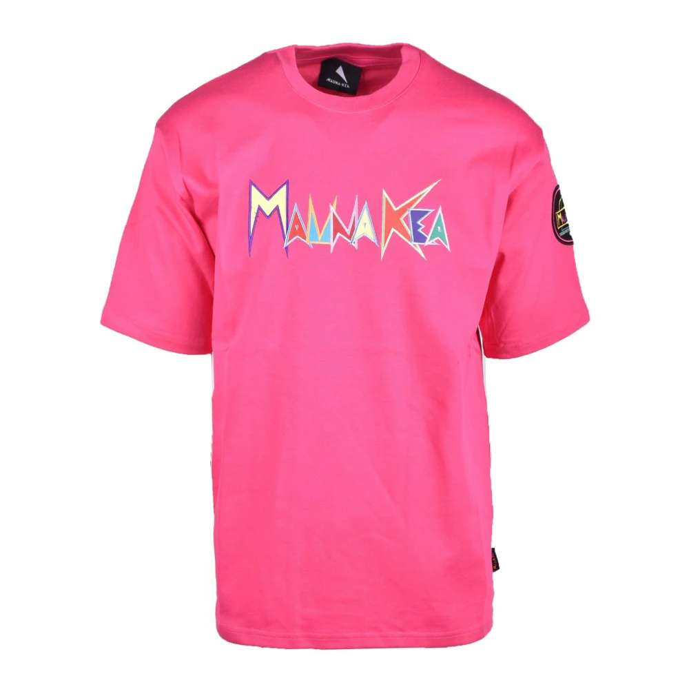 Mauna Kea Katoenen T-shirt met Mauna-Kea Stijl White Heren