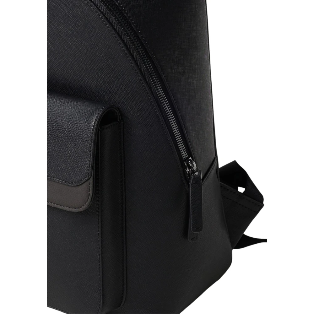 Emporio Armani Multicolor schoudertas met ritssluiting Black Unisex