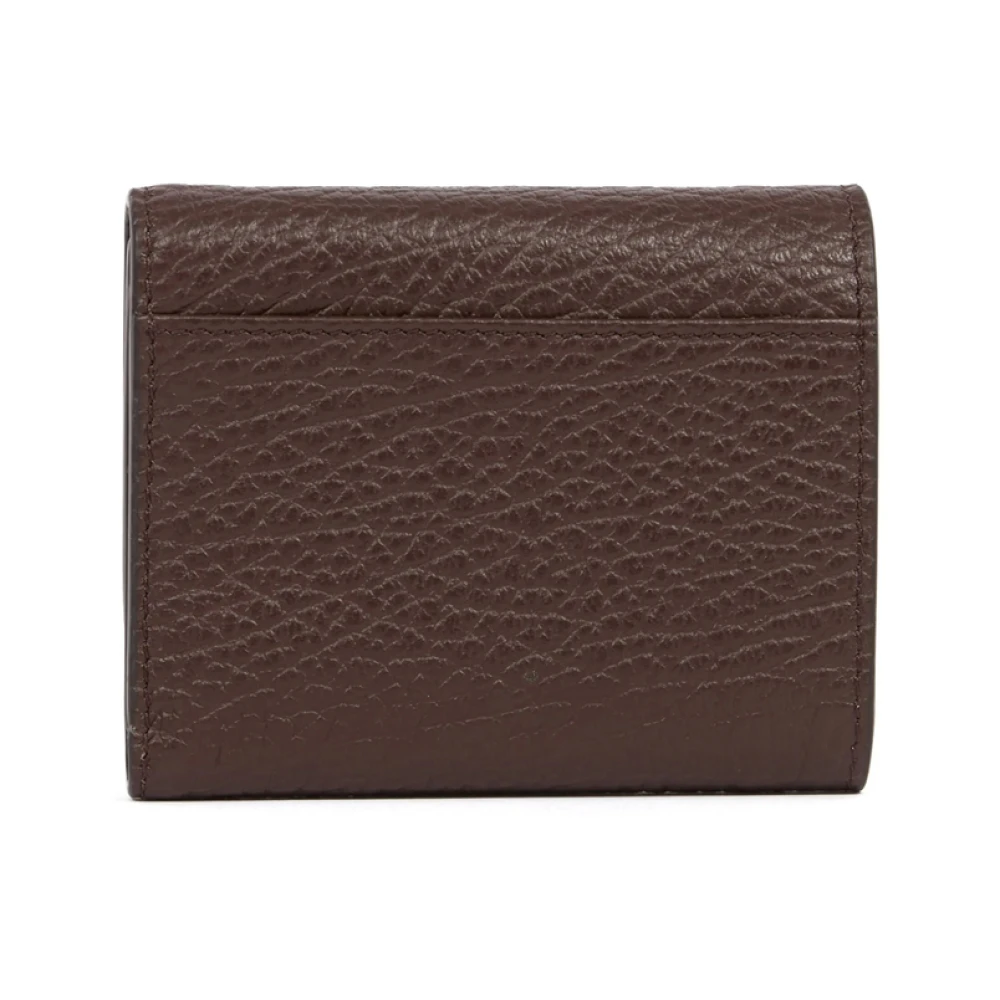 Maison Margiela Bruine Korrelige Portemonnees & Kaarthouders Brown Dames