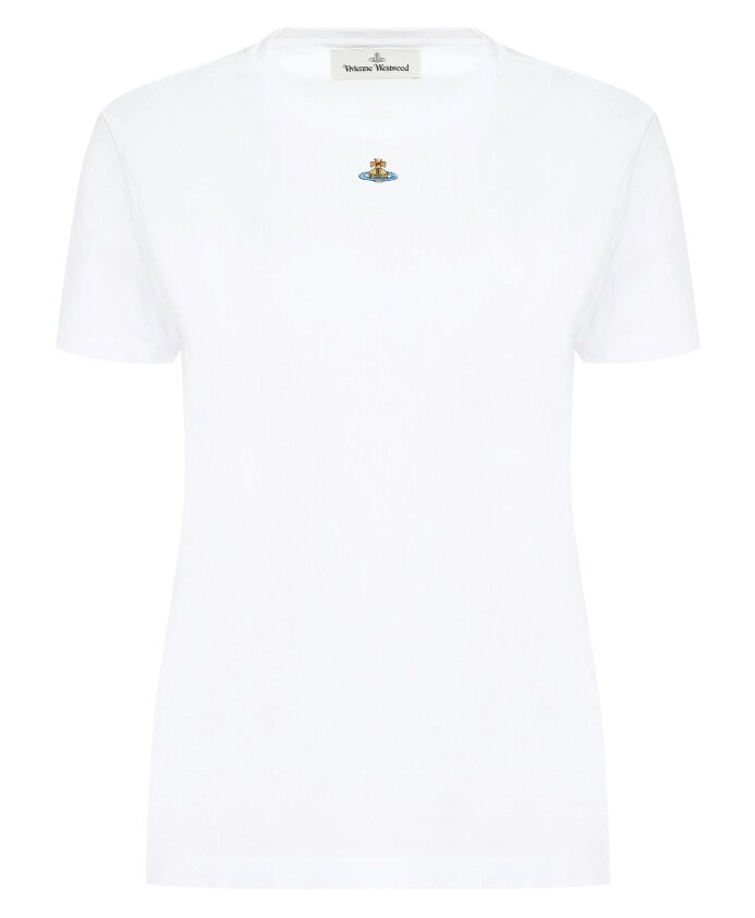 wit-t-shirt-met-orb-print