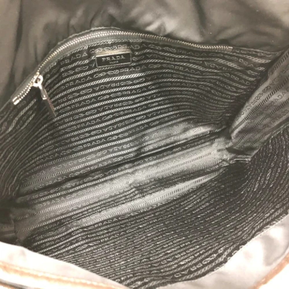 Prada Vintage Pre-owned Fabric prada-bags Black Dames