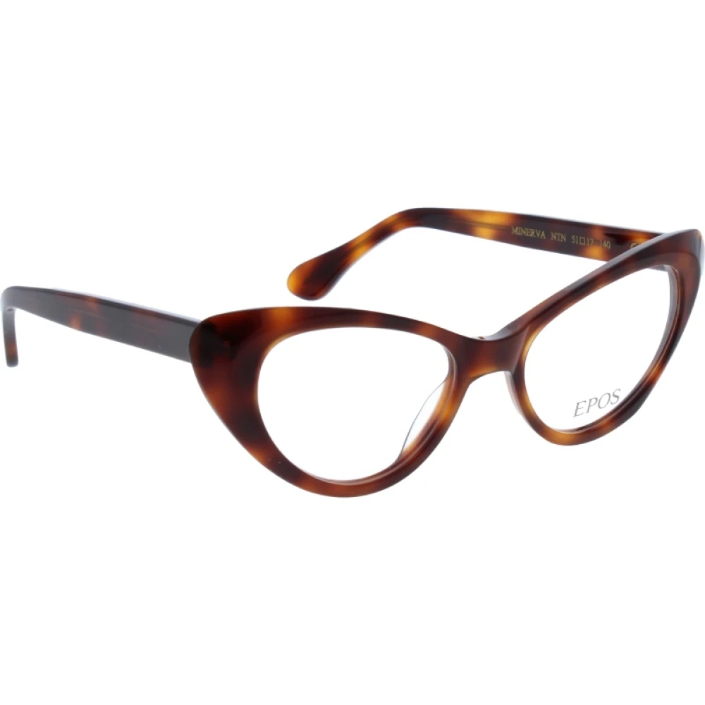 Epos Iconische originele receptbrillen met 3 jaar garantie Brown Dames