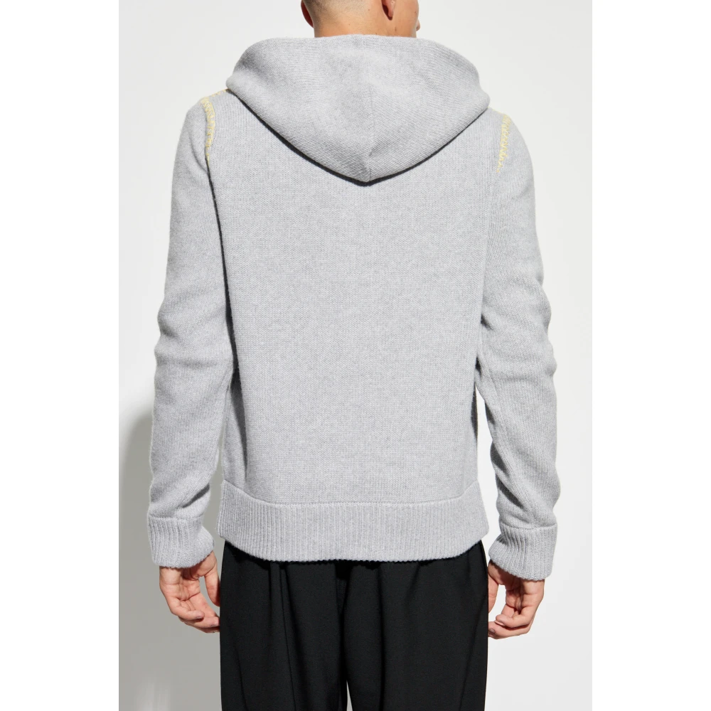 Marni Wollen Vest Gray Heren