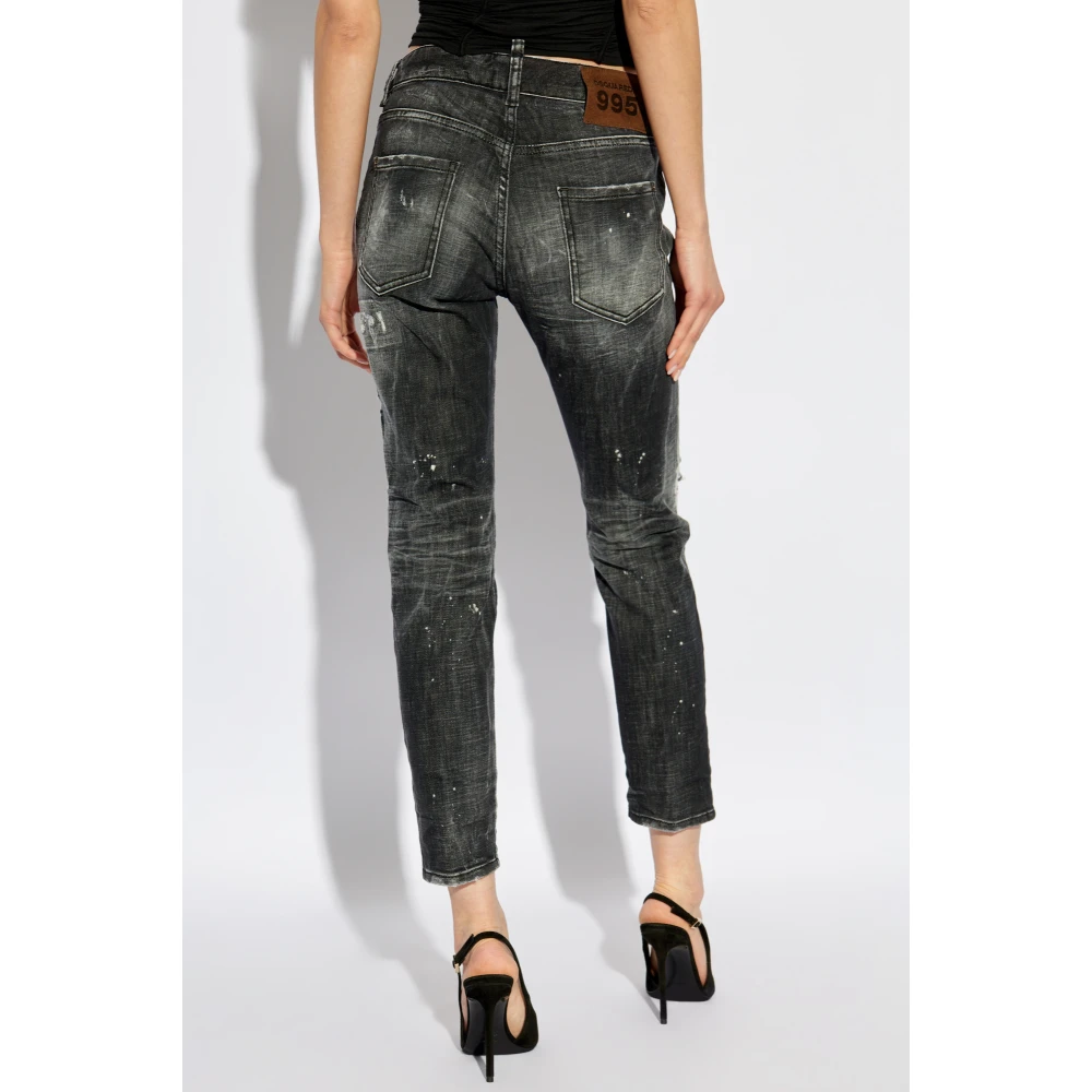 Dsquared2 Jeans Cool Girl Gray Dames