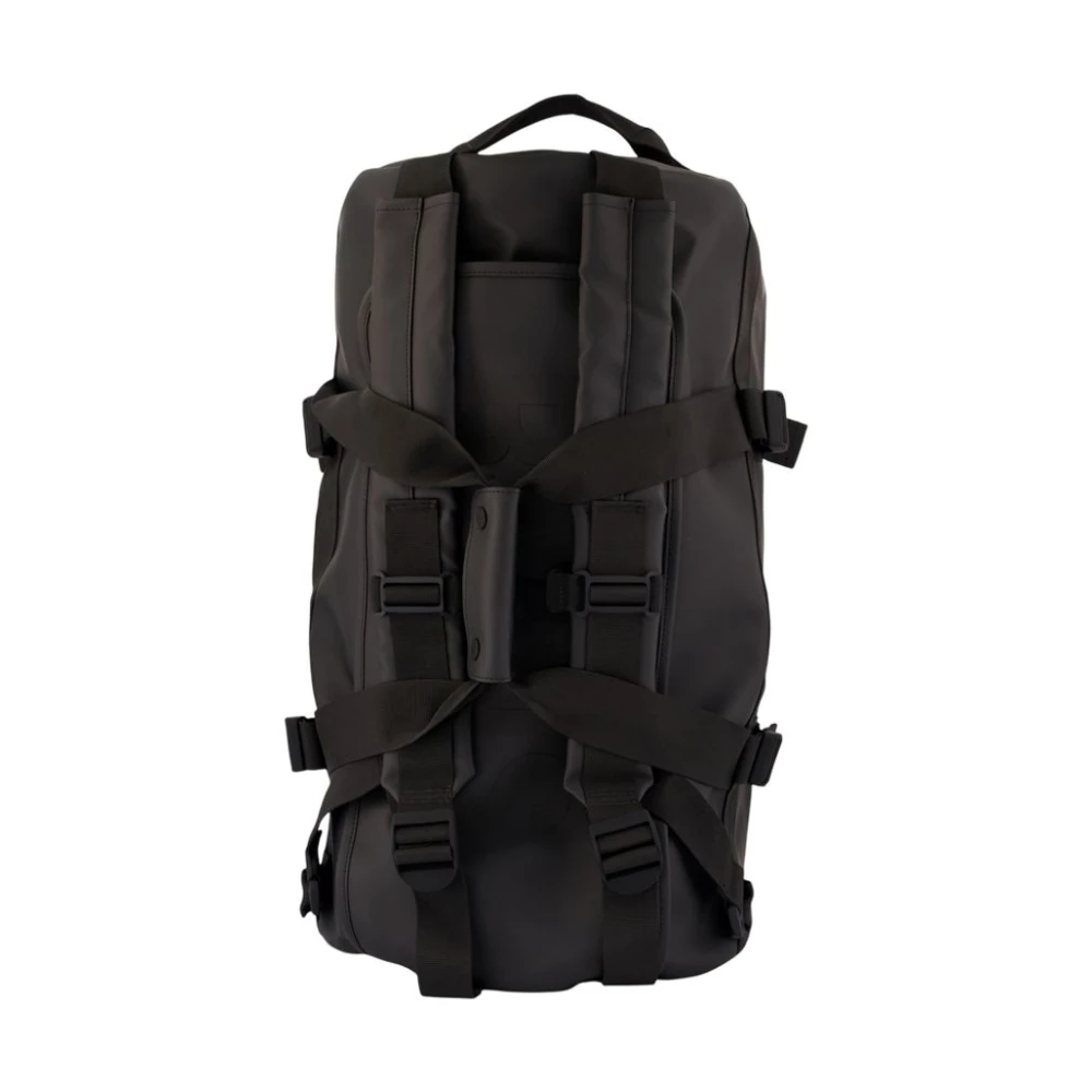 Rains Texel Duffel Bag - Unisex - Backpacks - Black - One Size - Bags