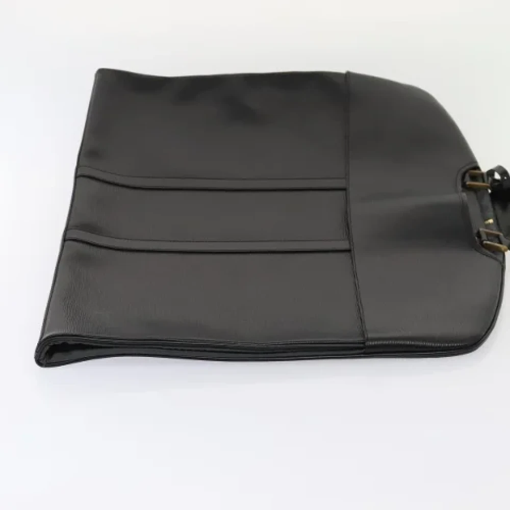 Louis Vuitton Vintage Pre-owned Leather travel-bags Black Dames