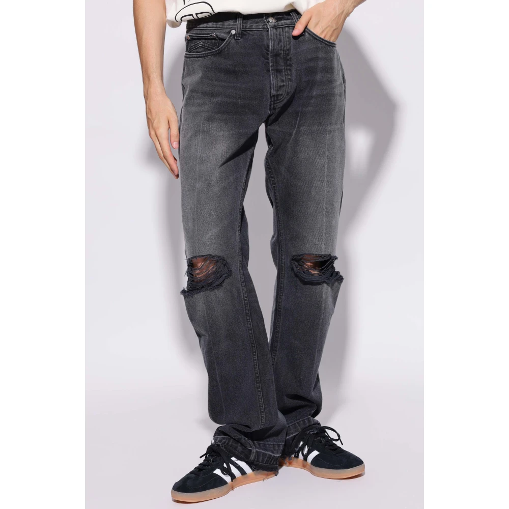 Rhude Jeans met zakken Black Heren