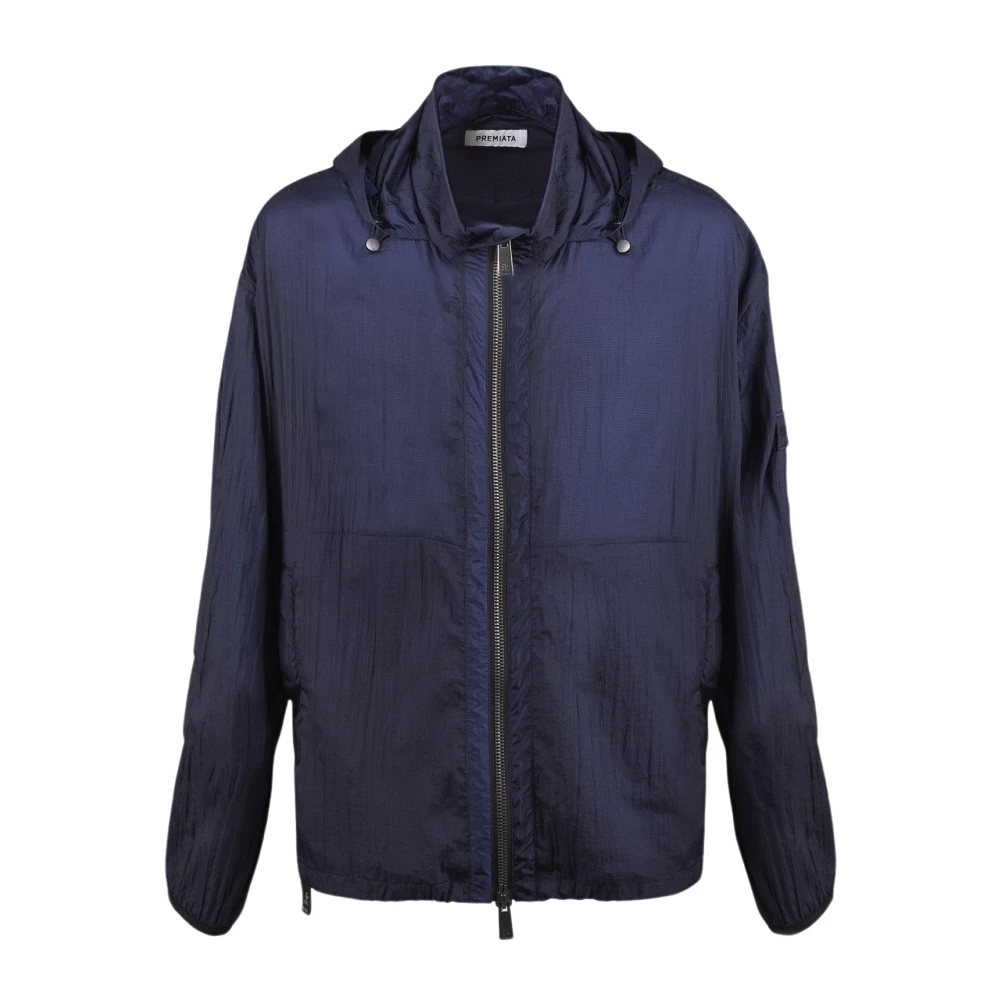 Premiata Men's Blue Mirror Windbreaker - Light Jackets - L - Jackets