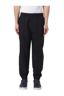 navy-elastic-cuff-pants