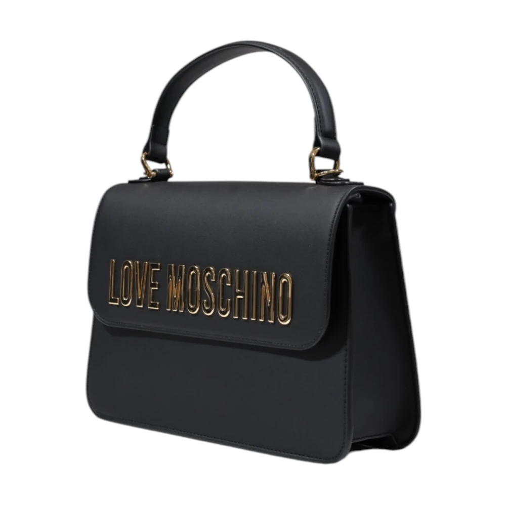 Love Moschino Lente Zomer Middelgrote Dames Tas Black Dames