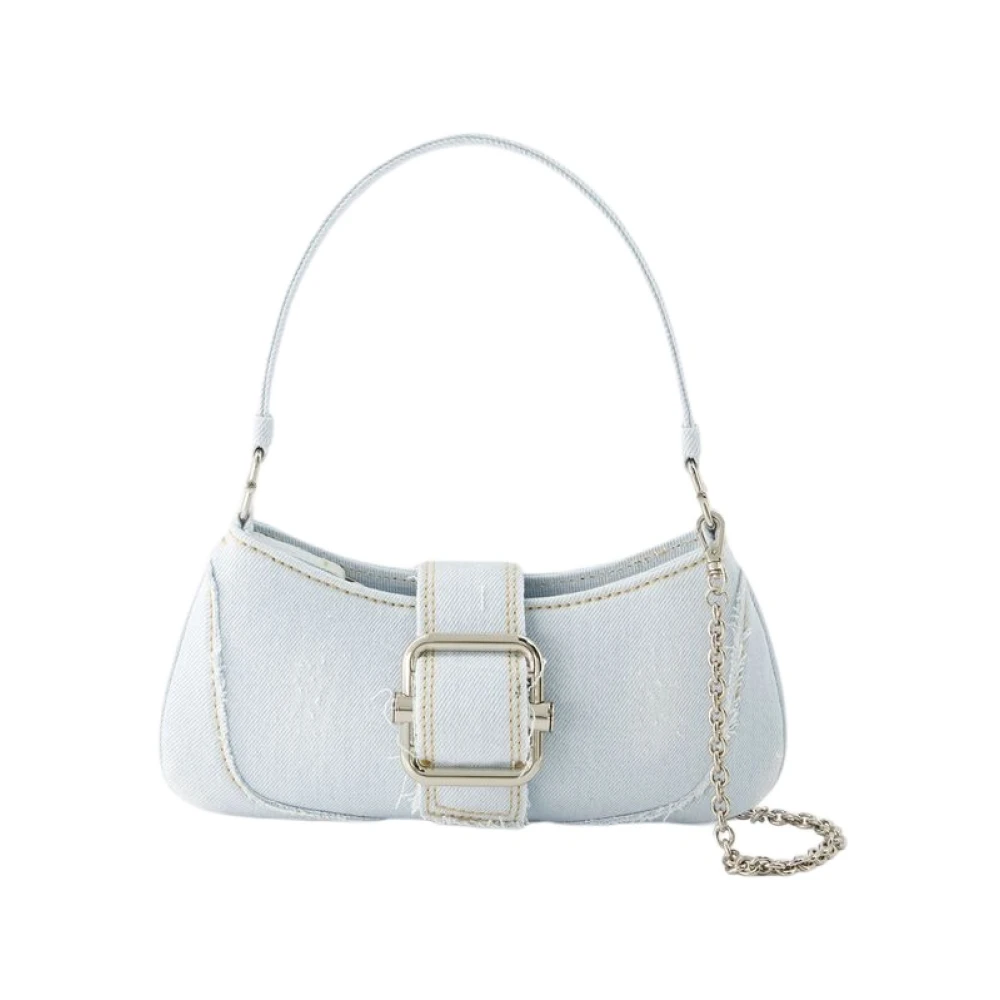 Osoi Blauwe Denim Kleine Schoudertas Blue Dames