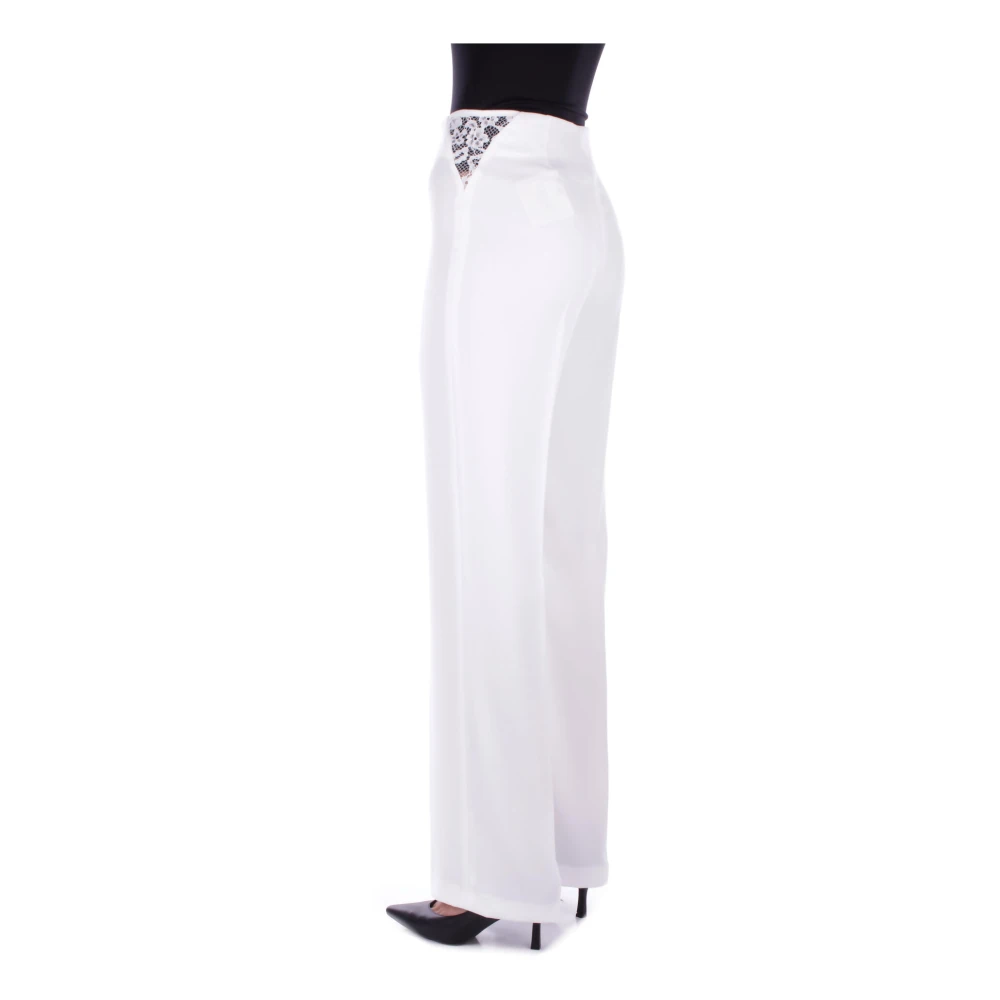 Liu Jo Wide Trousers White Dames
