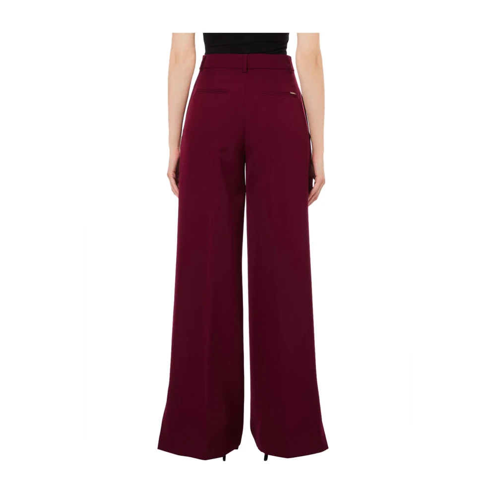 Liu Jo Bordeaux Palazzo Broek Red Dames