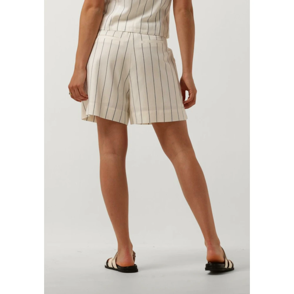 Y.A.S Witte Zomer Shorts White Dames