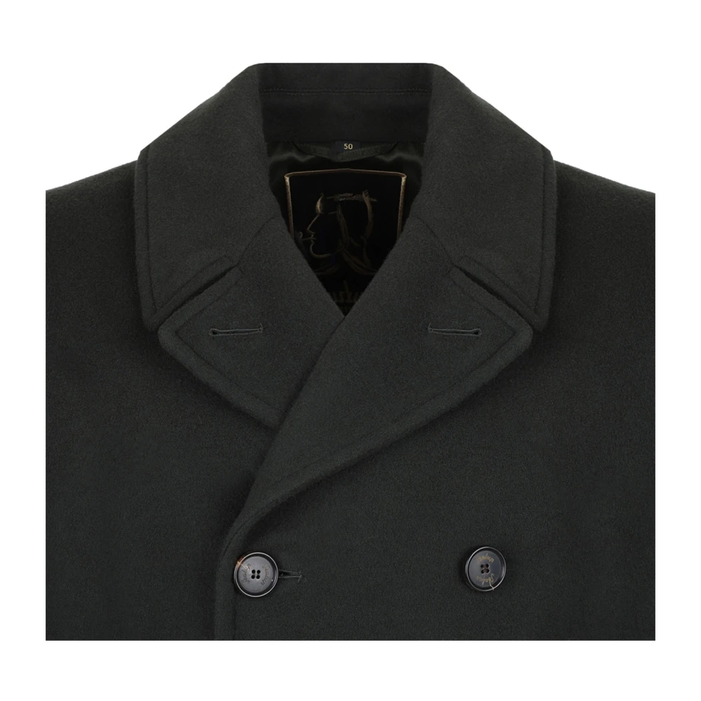 Sealup Stijlvolle Double-Breasted Jassen Black Heren