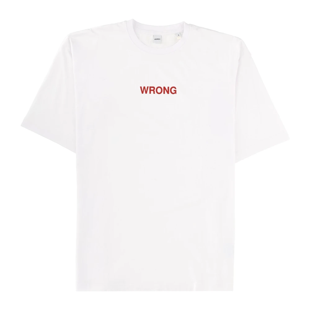 Aspesi Women's White T-Shirts, Xs, Mod. Z432