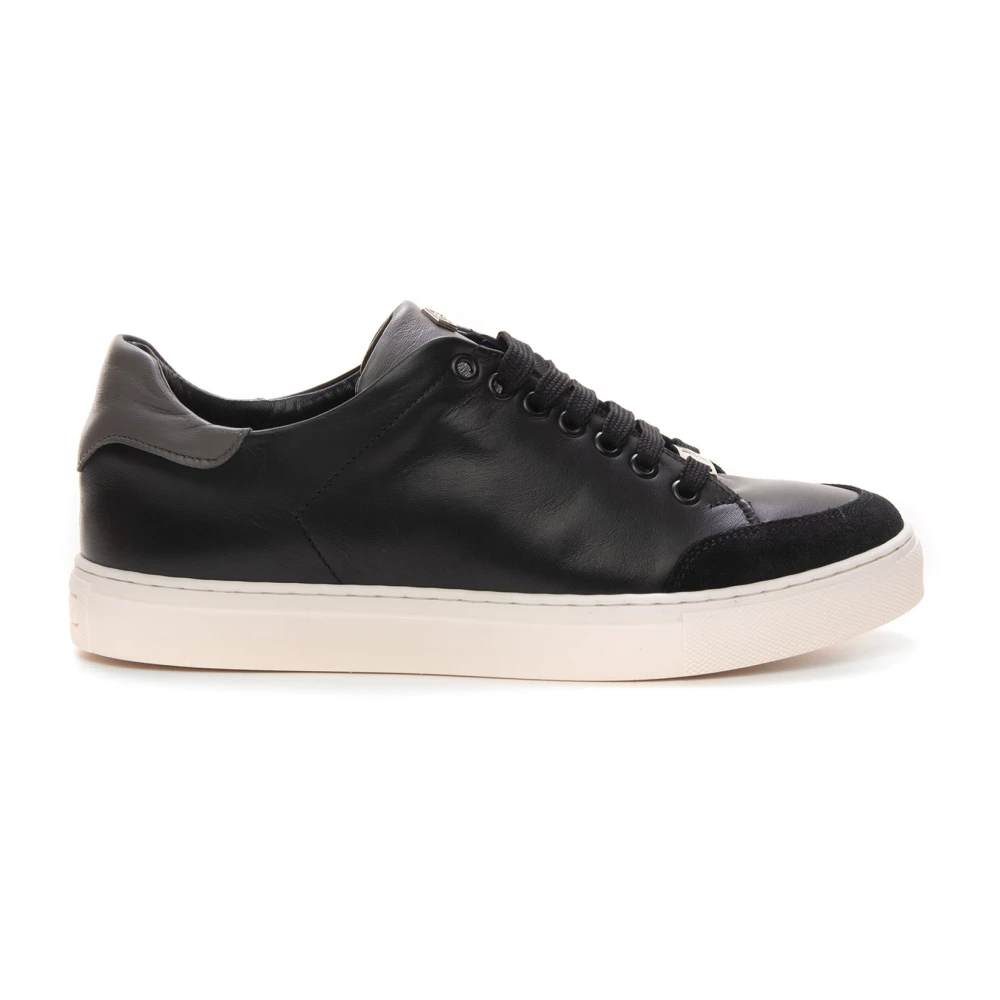 Marechiaro 1962 Lederen sneakers met veters Heren Schoenen Zwart