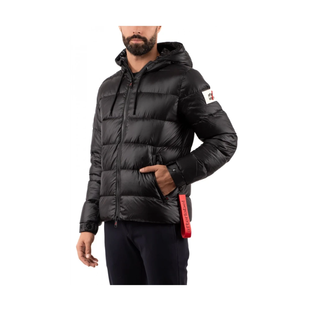 Afterlabel Stijlvolle Blouson Jas voor Mannen Black Heren