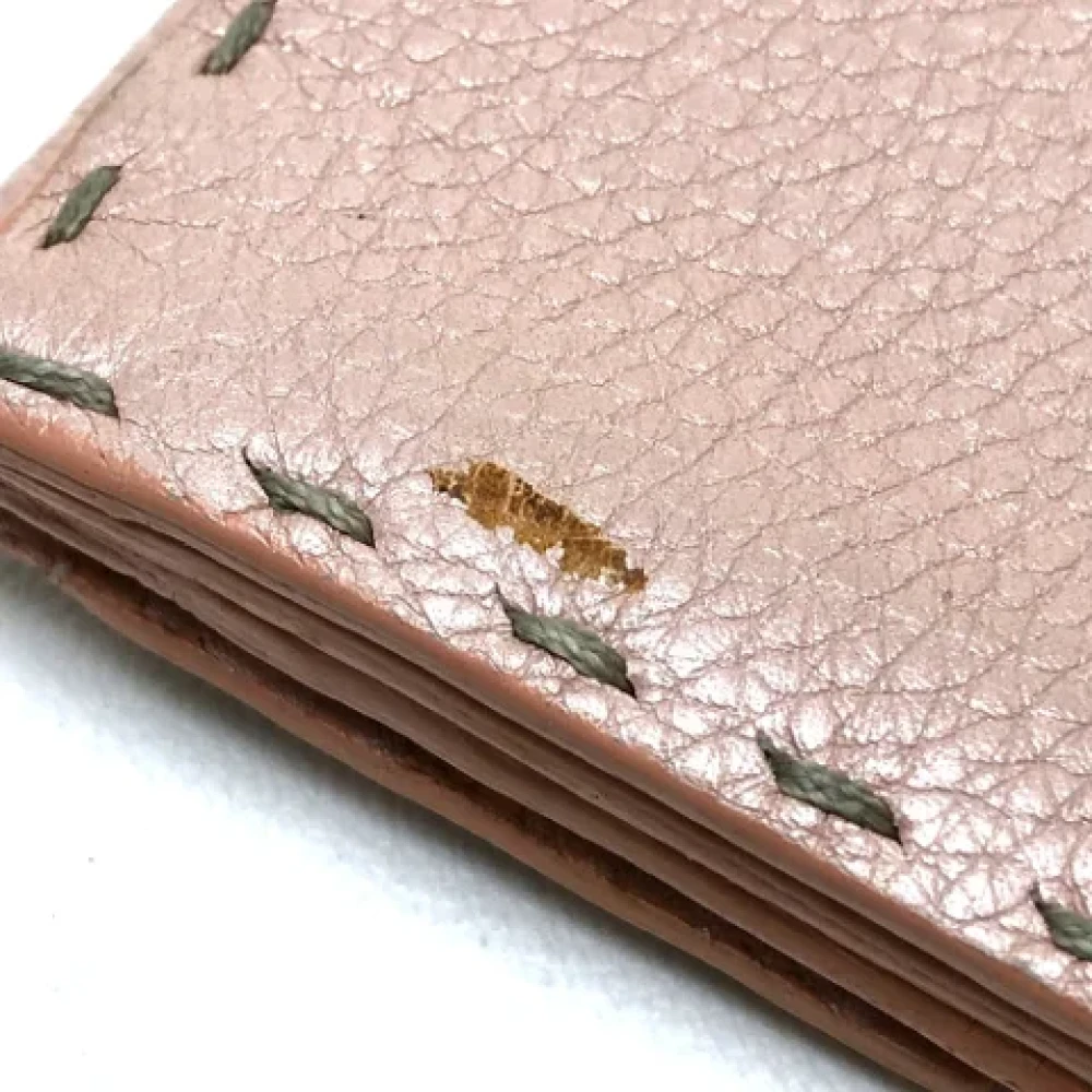 Fendi Vintage Pre-owned Leather wallets Pink Dames