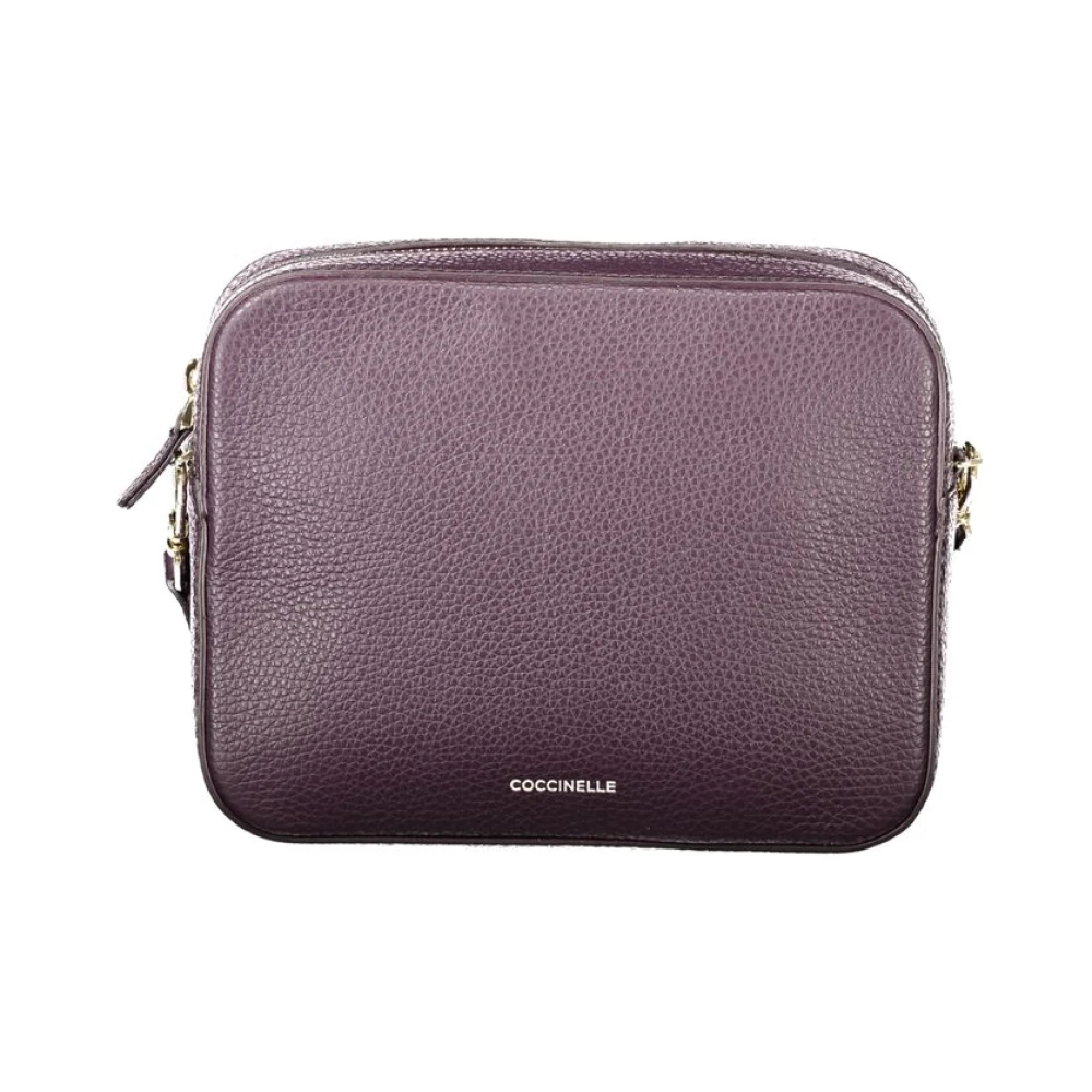 Coccinelle Women's Purple Cross Body Bags, One Size, Leather Handbag