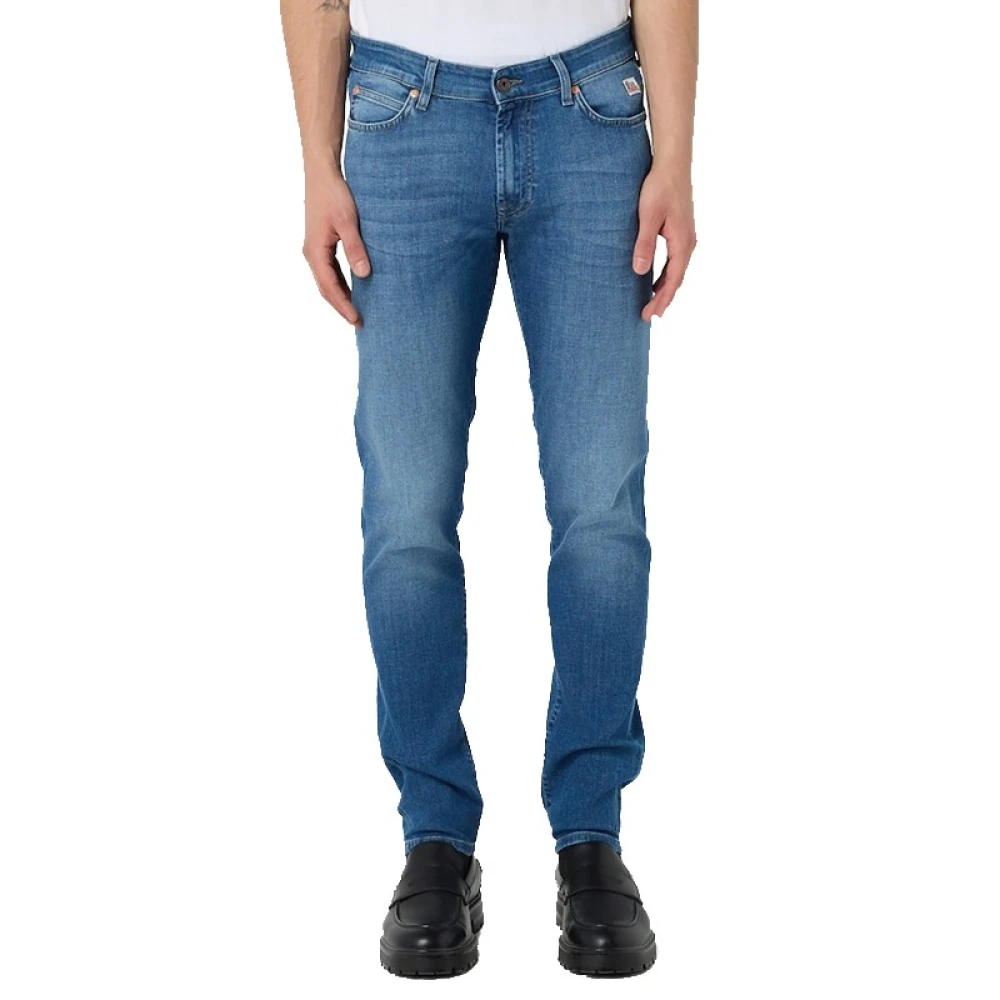Roy Roger's Men's Blue Carlin Slim Jeans - Slim Fit Jeans - W36 - Jeans